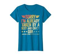 Sorry I'm Already Taken T-Shirt, Women, Sapphire Blue, 3X-Large