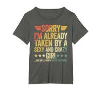 Sorry I'm Already Taken T-Shirt, Women's Plus, Asphalt Grey, 2X