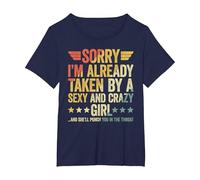 Sorry I'm Already Taken T-Shirt, Women's Plus, Navy Blue, 2X