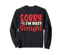 Sorry I'm Busy Tonight Voodoo Doll Shirt Women Men Halloween Sweatshirt