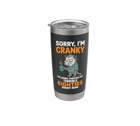 Sorry I'm Cranky I'm Going Through My Terrible Eighties Stainless Steel Insulated Tumbler