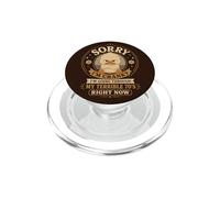 Sorry Im Cranky Terrible Seventies cranky Duck Retro PopSockets PopGrip for MagSafe