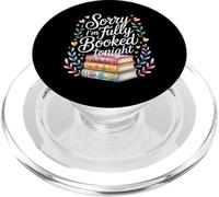Sorry I'm Fully Booked Tonight Bookwork Bibliophile - PopSockets PopGrip for MagSafe
