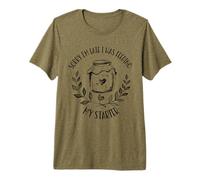Sorry I'm Late Feeding My Starter Sourdough Bread Baker Premium T-Shirt