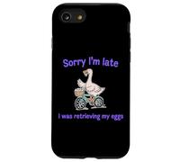 Sorry Im Late, Funny Goose, Retrieving My Eggs Case for iPhone SE (2020) / 7/8