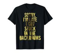 Sorry I'm Late I Got Stuck In The Backrooms Liminal Space T-Shirt