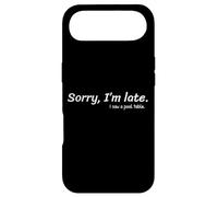 Sorry I'm Late I Saw a Pool Table Funny Billiards Player Case for iPhone Air