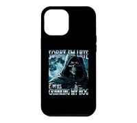 Sorry Im Late I Was Cranking My Hog Dank Meme I Love Gooning Case for iPhone 12 Pro Max