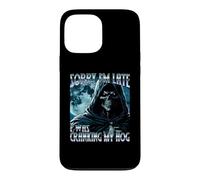 Sorry Im Late I Was Cranking My Hog Dank Meme I Love Gooning Case for iPhone 13 Pro Max