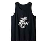 Sorry Im Late I was Hanging Out Aerial Silks Lover Tank Top
