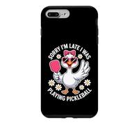 Sorry Im Late I Was Playing Pickleball Funny Goose Case for iPhone 7 Plus/8 Plus