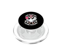 Sorry Im Late I Was Playing Pickleball Funny Goose PopSockets PopGrip for MagSafe