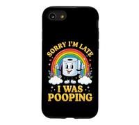 Sorry I'm Late I Was Pooping Case for iPhone SE (2020) / 7/8