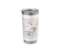 Sorry Im Late I was Retrieving My Eggs Funny Duck Easter Day Stainless Steel Insulated Tumbler