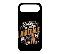 Sorry I'm Late My Airedale Needed Me Terrier Dog Owner Case for iPhone Air