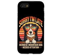 Sorry I'm Late My Bernese Mountain Dog Needed Attention Case for iPhone SE (2020) / 7/8