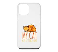 Sorry, I'm late, my cat sits on me Case for iPhone 12 mini
