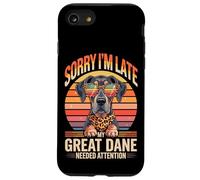Sorry I'm Late My Great Dane Needed Attention Case for iPhone SE (2020) / 7/8
