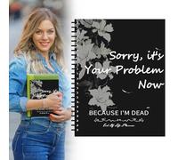 Sorry It’s Your Problem Now Because I'm Dead, Funny End of Life Planner 2025 UK Calendars, Death Notebook My Final Wishes Organiser Workbook Note for Beneficiary Info Possessions Funeral