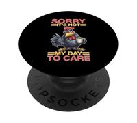 Sorry It's Not My Day To Care Sarcasm Sassy Attitude PopSockets Adhesive PopGrip