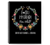 Sorry Its Your Problem Now Because Im Dead - End of Life Planner I'M Dead Now What Book Guided, Last Wishes, Funeral Planner Death Book Organiser about My Belongings and Wishes (Black)