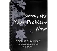 sorry its your problem now im dead - End of Life Planner UK, Fxxx I'M Dead Now What Book Guided, Last Wishes, Funeral Planner Death Book Organiser