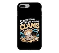 Sorry I've Got Plans With My Clams Clamming Seafood Case for iPhone 7 Plus/8 Plus