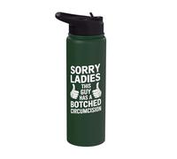 Sorry Ladies This Guy Has A Botched Circumcision Stainless Steel Insulated Water Bottle
