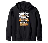 Sorry Ladies This Guy is Taken by Hot Egyptian Girl Zip Hoodie