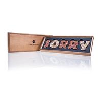 SORRY - Milk chocolate letters - Apology present in an elegant wooden box | Woman | Man | Gift idea | Present | Adult | Child | Girl | Boy | Women | Men | Girls | Boys | Excuse