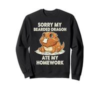 Sorry My Bearded Dragon Ate My Homework Beardie Lizard Sweatshirt