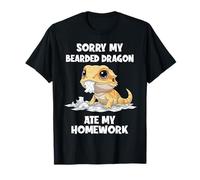 Sorry My Bearded Dragon Ate My Homework Funny Bearded Dragon T-Shirt