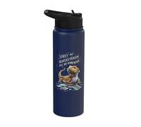 Sorry My Bearded Dragon Ate My Homework Stainless Steel Insulated Water Bottle