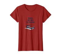 Sorry, My Bed is Calling | Don't Invite Me Afters T-Shirt, Women, Cranberry, XXL