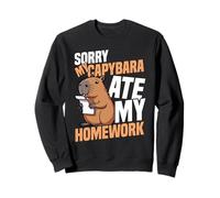 SORRY MY Capybara ATE MY HOMEWORK Capybara Funny Sweatshirt
