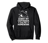Sorry My Capybara Ate My Homework Pullover Hoodie