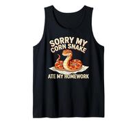 Sorry My Corn Snake Ate My Homework Reptile Snakes Pets Tank Top