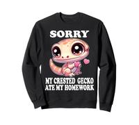 Sorry My Crested Gecko Ate My Homework Funny Sweatshirt