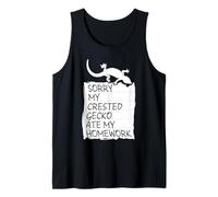 Sorry My Crested Gecko Ate My Homework Tank Top
