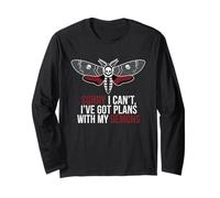 Sorry, My Demons Call - Creepy Halloween Design for Horror Long Sleeve T-Shirt