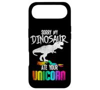 Sorry My Dinosaur Ate Your Unicorn Funny T Rex Magical Case for iPhone Air