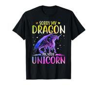 Sorry My Dragon Ate Your Unicorn Gift for A Fantasy Nerd T-Shirt