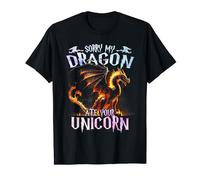 Sorry My Dragon Ate Your Unicorn Mythical Creatures Boy Girl T-Shirt