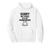 Sorry My Frog Ate My Homework Pullover Hoodie