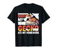 Sorry My Gecko Ate My Homework Cute Gecko Owner Students T-Shirt