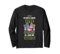 Sorry My Heart Is Taken By Super Hot Veteran - Veteran Wife Long Sleeve T-Shirt