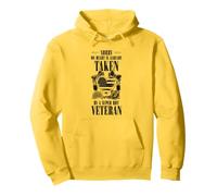 Sorry My Heart Is Taken By Super Hot Veteran - Veteran Wife Pullover Hoodie