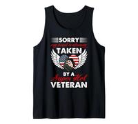 Sorry My Heart Is Taken By Super Hot Veteran - Veteran Wife Tank Top