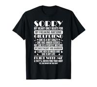 Sorry My Heart Only Beats for My Girlfriend T-Shirt