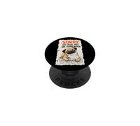 Sorry My Pug Ate My Homework Cute Kids Pug PopSockets Adhesive PopGrip